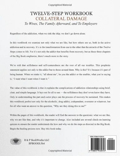 Vista 2 de Twelve Step Workbook Collateral Damage To Wives The Family Afterwards To Employers