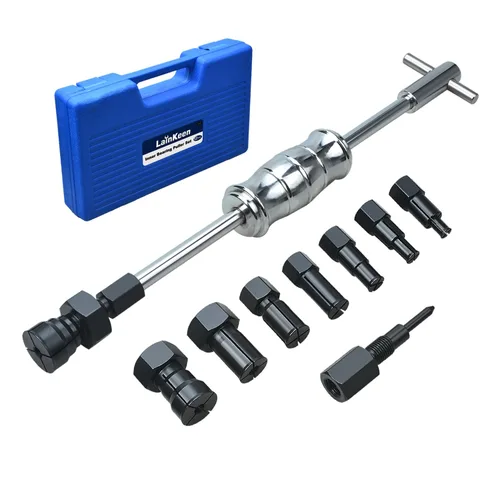 LainKeen Juego de 12 piezas de extractor de rodamientos en agujeros ciegos, kit de extractor de rodamientos internos, juego de extractor de