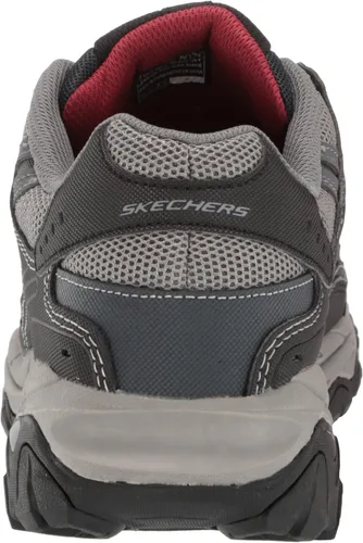 Vista 3 de Skechers Afterburn - Tenis con cordones y espuma viscoelástica para hombre