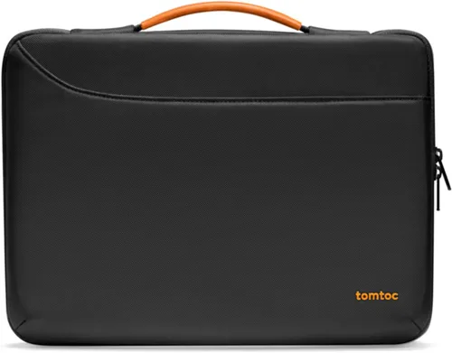 Vista 10 de tomtoc Funda protectora 360 para MacBook Air M5/A3449 2026, M4/A3240, M3/A3113, M2/A2681, M1/A2337, MacBook Pro M2/M1 de 13 pulgadas, resistente al