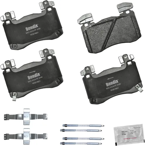 Vista 176 de Pastillas de freno delanteras semi-metálicas Bendix Priority1 CFM1774 para Ford Transit 2019-2017, Transit-150 2021-2015, Transit-250 2021-2015