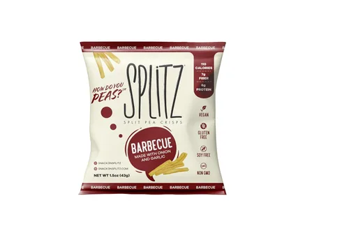 Vista 4 de SPLITZ Split Pea Crisps Paquete variado (1.5 onzas), 15 unidades a base de plantas, orgánico, sin OMG, vegano, sin gluten, superalimentos, aperitivo