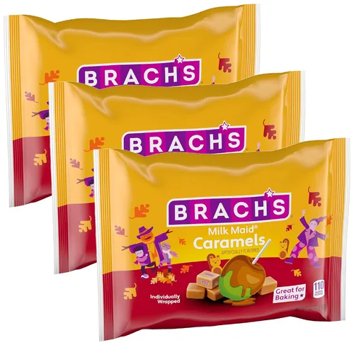 Vista 9 de Brach's Paquetes de Classic Candy Corn Trick or Treat, 60 minibolsas