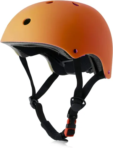 Vista 18 de Casco de bicicleta para niños, ajustable y para múltiples deportes, desde niños pequeños hasta jóvenes, 3 tallas