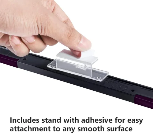 Vista 4 de Aokin Barra de sensor para Wii barra de sensor de rayos infrarrojos con cable de repuesto para consola Nintendo Wii y Wii U incluye soporte