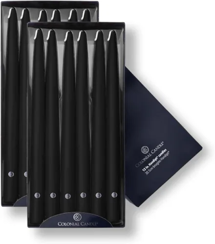 Vista 76 de Colonial Candle Handipt Collection - Vela cónica sin perfume, color blanco, 6 pulgadas, paquete de 12, hasta 4 horas de combustión