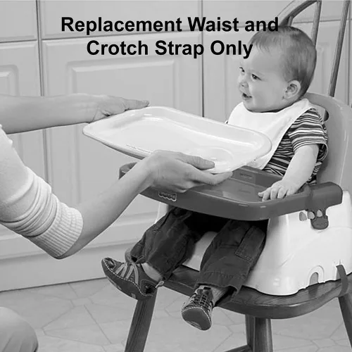 Vista 3 de Fisher-Price - Correa de repuesto para asiento elevador de cuidado saludable B7275, incluye 1 cintura verde y correa de entrepierna