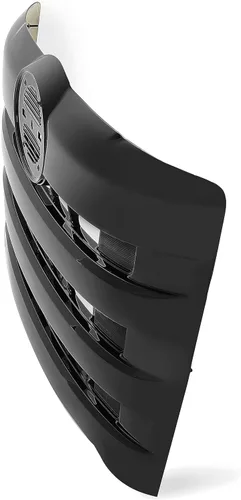 Vista 5 de KUAFU Parachoques delantero superior parrilla compatible con modelos 2011-2018 Hino 238 258 268 338 pintado - negro