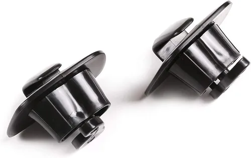 Vista 6 de Ganchos de techo interiores de plástico ABS Percha de ropa Gancho para Volvo V90 S90 XC40 XC60 XC90 2015-2020 (negro)