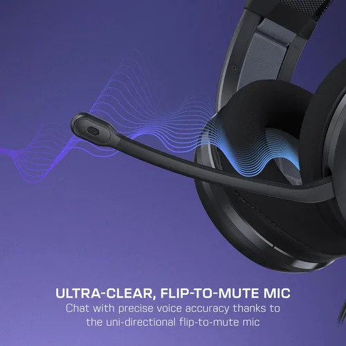 Vista 6 de Turtle Beach Atlas 200 - Auriculares con cable USB para PC, para PC, consolas de juegos, Xbox, PlayStation, controladores Nanoclear de 50 mm, audio