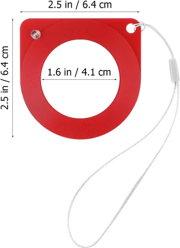 Vista 2 de ULTECHNOVO Bobina de prueba ECU para llave de automóvil, tarjeta de inducción automotriz, probador de encendido, compacto, 2.75 x 2.75 x 0.39