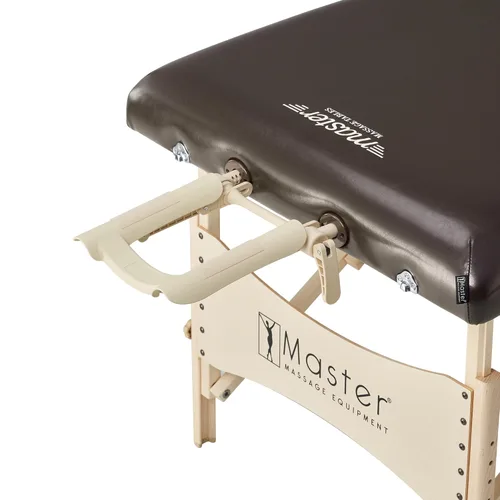 Vista 5 de Master Massage Balboa Pro - Mesa de masaje portátil de 30 pulgadas, cama de belleza y pestañas, mesa de tatuaje plegable y plegable de madera