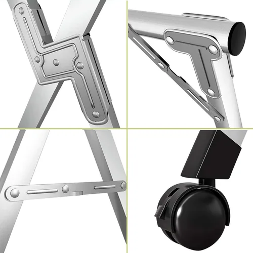 Vista 3 de This Clothes Drying Rack for Laundry, Collapsible Clothes Drying Rack, Stainless Steel Adjustable Garment Rack, Foldable Laundry Drying Rack with 20