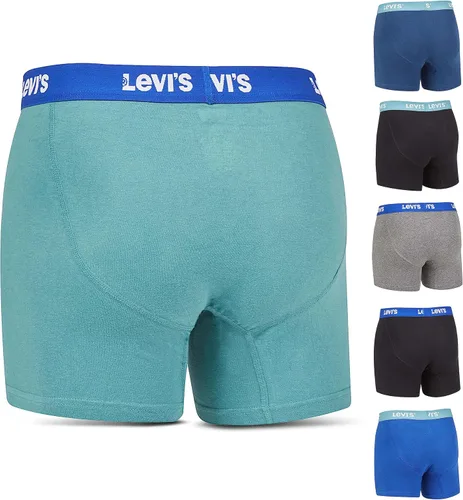 Vista 2 de Levi's Mens Boxer Briefs Breathable Cotton Underwear for Men Pack of 6