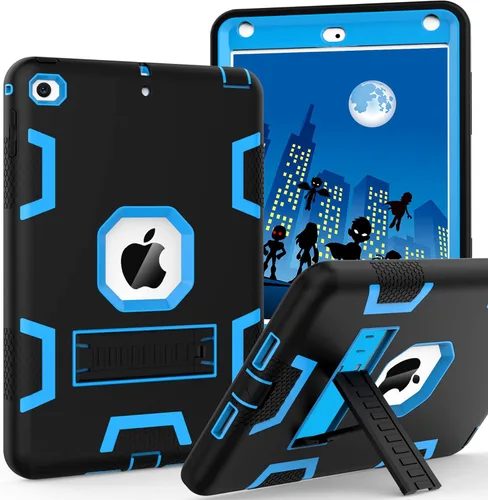Vista 11 de CCMAO Funda para iPad mini 5 2019, iPad mini 4 2015, funda protectora híbrida resistente a prueba de golpes para iPad mini 5ª/4ª generación 7.9