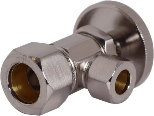 Vista 5 de Westbrass Kit de suministro de cartón ondulado con mango redondo, 5/8" OD x 3/8" OD x 15", níquel satinado, D105K15-07