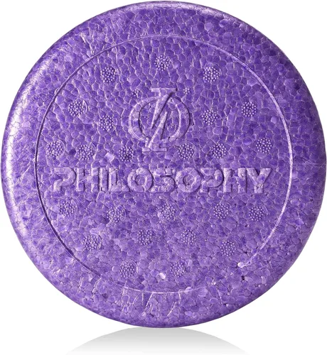 Vista 3 de Philosophy Gym Rodillo de espuma de alta densidad de 24 pulgadas para ejercicio, masaje, recuperación muscular, redondo, morado