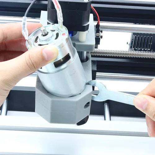 Vista 6 de RATTMMOTOR CNC1610-PRO 3 ejes GRBL Control DIY Mini CNC Router Machine Kit CNC grabado fresadora para cortar madera plástico acrílico PVC PCB