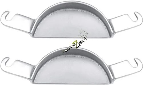 Placas de mordida extra anchas para odontología de caballos placas de mordedura regulares