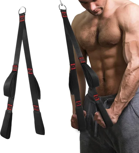Fitness LAT y sistema de polea de elevación, polea de cable de peso mejorada, accesorios de máquina de extracción LAT para gimnasio en casa, equipo