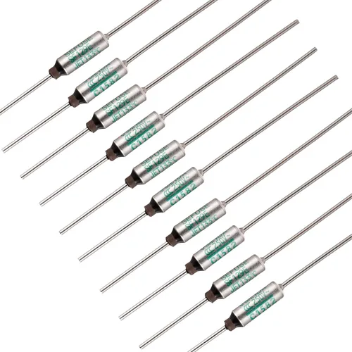 BOJACK SF129E SEFUSE 10A 250V Thermal Fuses 133 Degrees Celsius Thermal Cutoffs (Pack of 10)