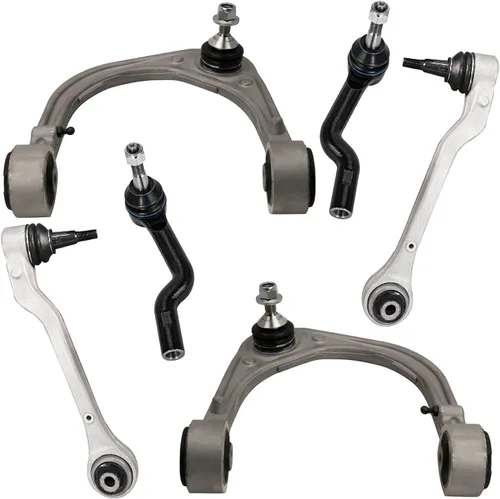 Vista 142 de Detroit Axle - Kit de extremo delantero RWD para Chrysler 300 Dodge Charge Challenger 2011-2019, 2 brazos de control inferiores traseros 2 rótulas