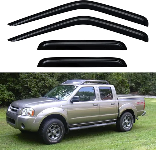 Vista 19 de Viseras de ventana, protectores de lluvia para Ford Explorer 1991-2000, deflectores de viento en el canal para Ford Explorer Sport 2001-2003, Mazda