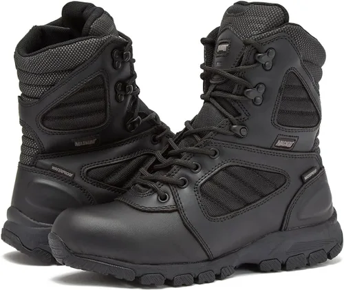 Vista 6 de MAGNUM - Men's Waterproof Tactical Boots, Mens Military Hiking Boots, Breathable Light Weight Work Boots for Men