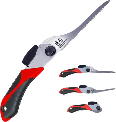 Vista 10 de KAKURI Sierra de tracción japonesa plegable para carpintería 8-1/4 "hoja de repuesto, fabricada en Japón