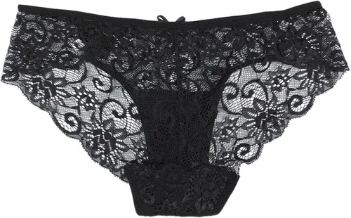 Vista 6 de Sunm Boutique - 6 piezas de ropa interior femenina invisible sin costuras, bikini con encaje que cubre parcialmente la espalda