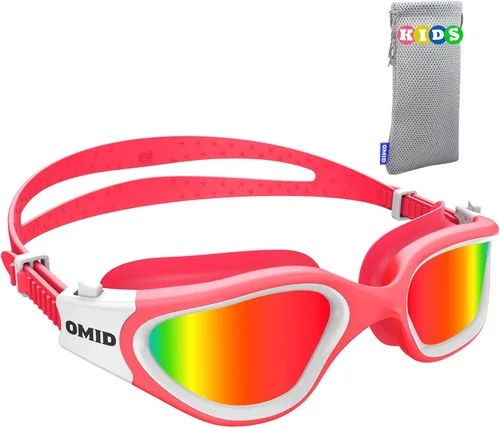 Vista 21 de OMID Kids Swim Goggles, P2mini Polarized Swimming Goggles Comfortable for Age 6-14