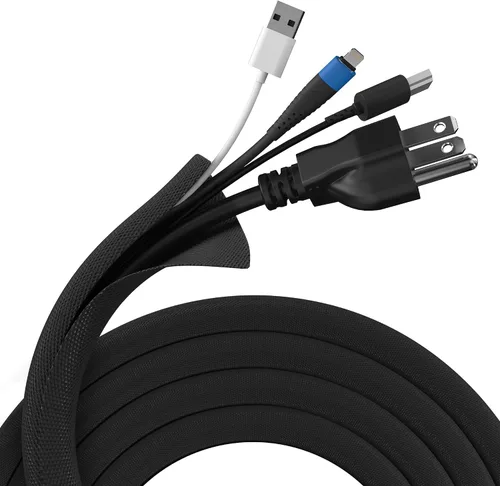 Vista 8 de Small Pet Select Cubierta de cable resistente, protector de cable, negro