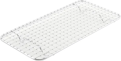Vista 3 de Winco Rejilla para sartén de vapor de tamaño completo, 10" x 18", cromado