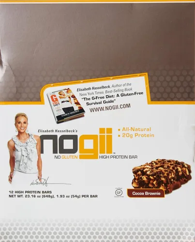 Vista 2 de Barra nutricional alta en proteínas, brownie de cacao, 12