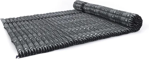 Leewadee colchón tailandés enrollable para cama de invitados, tapete de yoga, para masaje tailandés, ecológico, orgánico y natural.