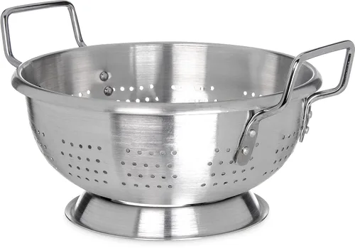 Vista 4 de Carlisle FoodService Products 60278 Dura-Ware Colador comercial de peso estándar, 8 cuartos de galón