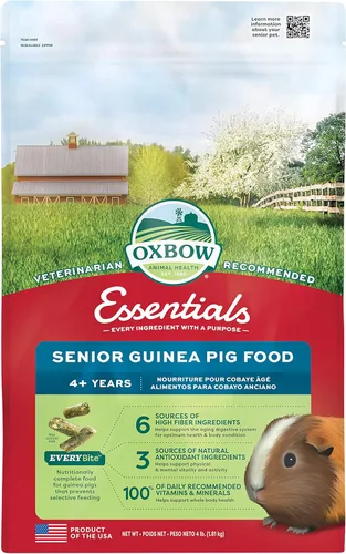 Vista 13 de Oxbow Essentials Alimento para Conejillo de Indias, Conejillo de Indias Adulto, Hecho con Heno Timothy de Oxbow, Pellets de Comida para Mascotas