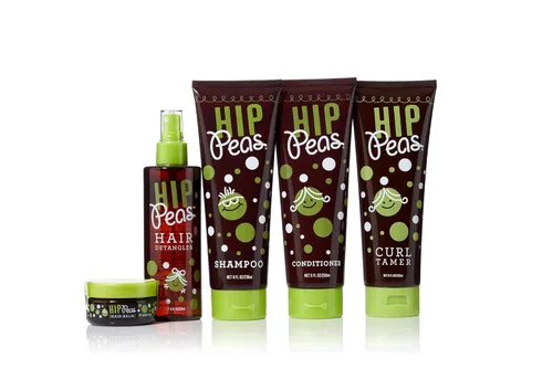 Vista 4 de Hip Peas Champú natural para el cabello, sin sulfato, todo tipo de cabello (8 fl oz / 8.0 fl oz)