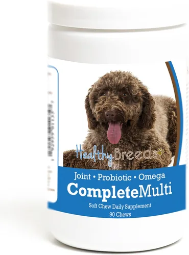 Vista 258 de Healthy Breeds Cavalier King Charles Spaniel - Multivitamínico todo en uno, completo con probióticos, glucosamina, condroitina y omegas, 60