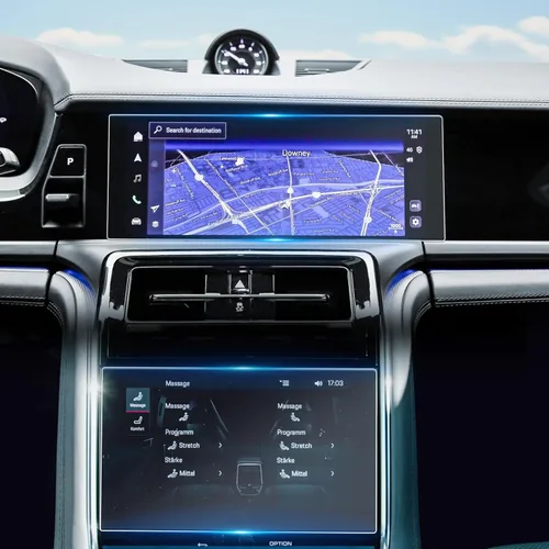 Vista 18 de Para 2 piezas 2021 2022 2023 2024 Nissan Armada Protector de pantalla táctil de 12.3 pulgadas de alta claridad - Accesorios para Armada