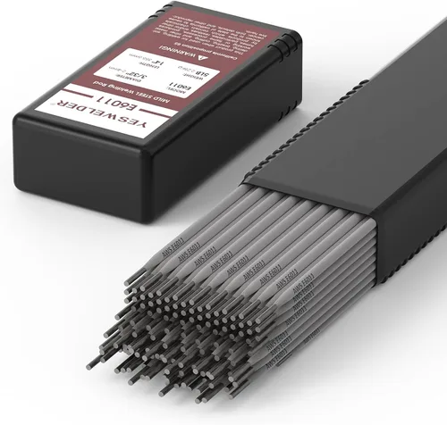 Vista 25 de YESWELDER E7018 3/32'' 5LB Varilla de Soldadura de Electrodos de Barra de Acero al Carbono de Bajo Hidrógeno