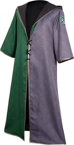 Vista 7 de PartyBloom Bata mágica con capucha, capa de mago, capa de mago, para adultos, para Halloween, cosplay, escuela mágica