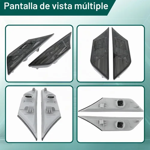 Vista 2 de AUTOKAY - Lámpara de señalización lateral con bombillas LED