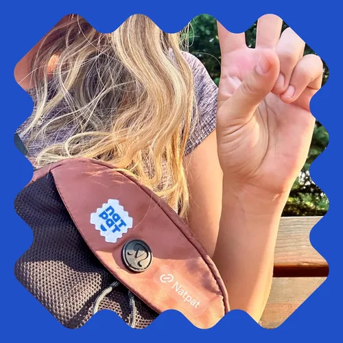 Vista 3 de NATPAT BuzzPatch - Parches para mosquitos para adultos, parches de mosquitos a base de plantas, no tóxicos, el parche original de aceite esencial