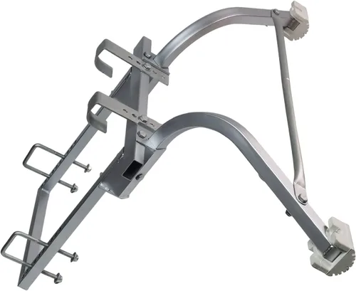 Estabilizador de escalera,Estabilizador de separación de escalera para canalón de techo,Escalera de extensión de acero resistente para reparación y