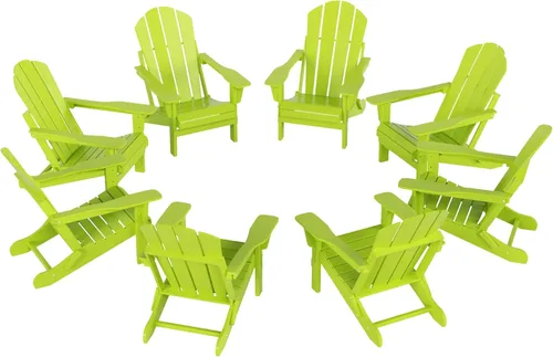 Vista 49 de Westin Outdoors Laguna WO Home - Silla plegable Adirondack para exteriores, muebles retro tradicionales para el hogar, para playa, balcón, patio