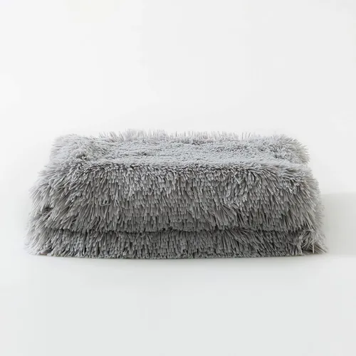 Vista 2 de Reafort - Productos de lujo, funda de almohada de piel sintética de pelo largo