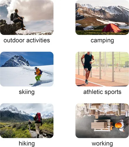 Vista 7 de Calcetines deportivos de algodón para hombre, con control de humedad, resistentes, para botas de trabajo, paquete múltiple