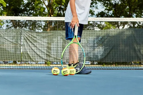 Vista 7 de HEAD Speed Kids - Raqueta de tenis para principiantes, cabeza preencordada, equilibrio de luz, 19 pulgadas, color verde