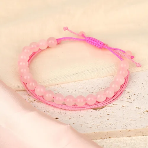 Vista 182 de LPBeads Pulsera de piedra natural hecha a mano de tamaño ajustable